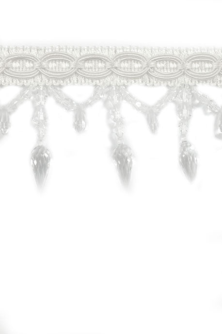 Rose Lace & Braid/TF-32/1 White