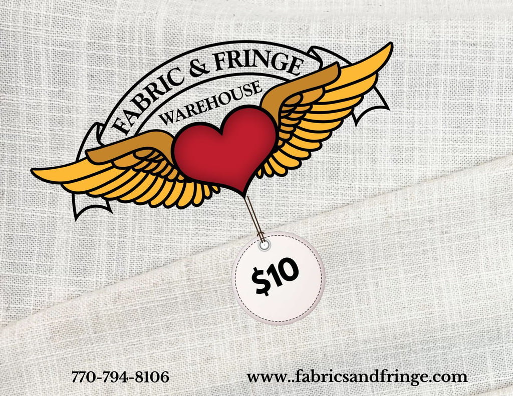 Fabric and Fringe/Fabric and Fringe Online Gift Card