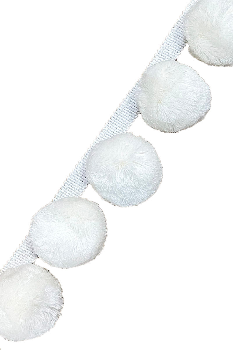 18,3 M Pom Pom Poms Fringe Ball Trim Nastro Di Cucito Ricamato