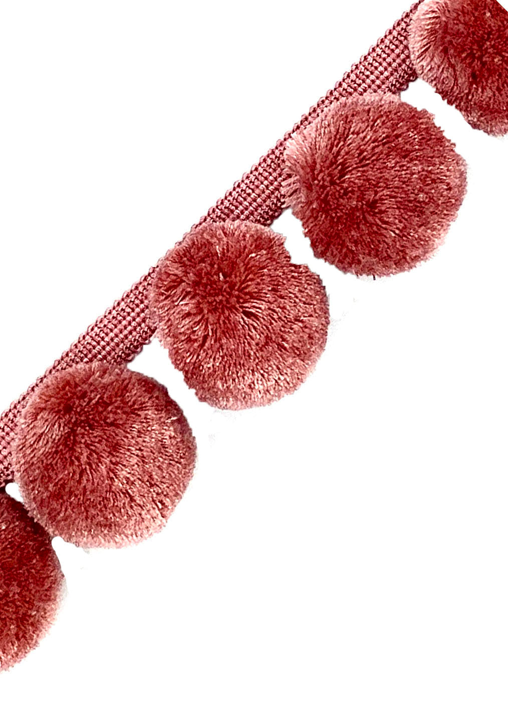 QUARKZMAN Pom Pom Band 10 Yards - Lila Bommel Besatz Für DIY Näharbeiten