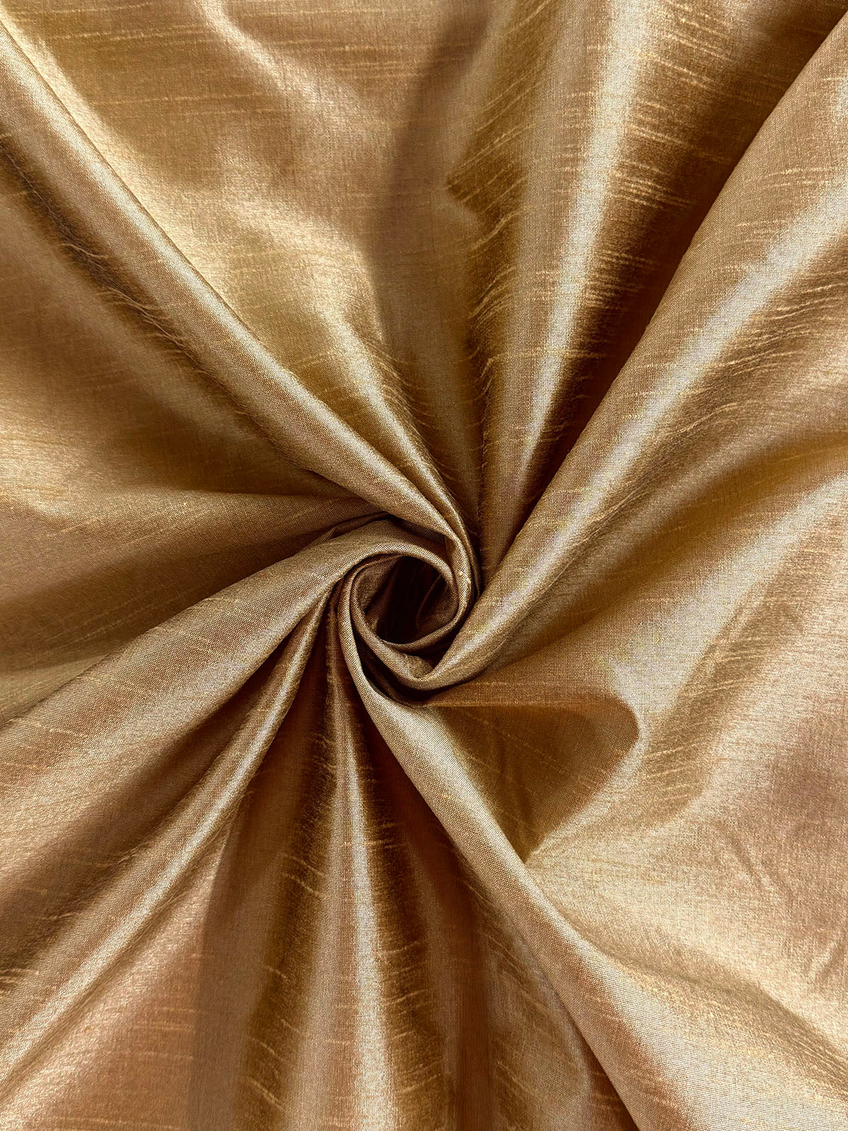 Gold Poly Dupioni (Poly)-Ant.Gold-PLAS – Fabric and Fringe Warehouse