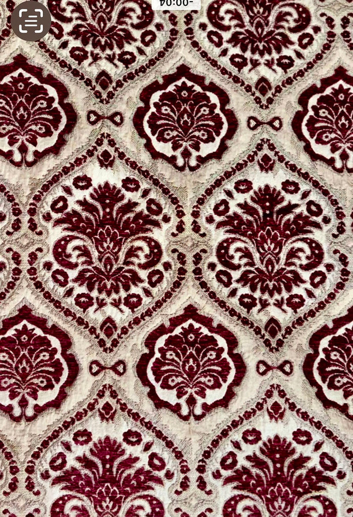 Kaslen Textiles/Saxon 1231-Crimson-KAS