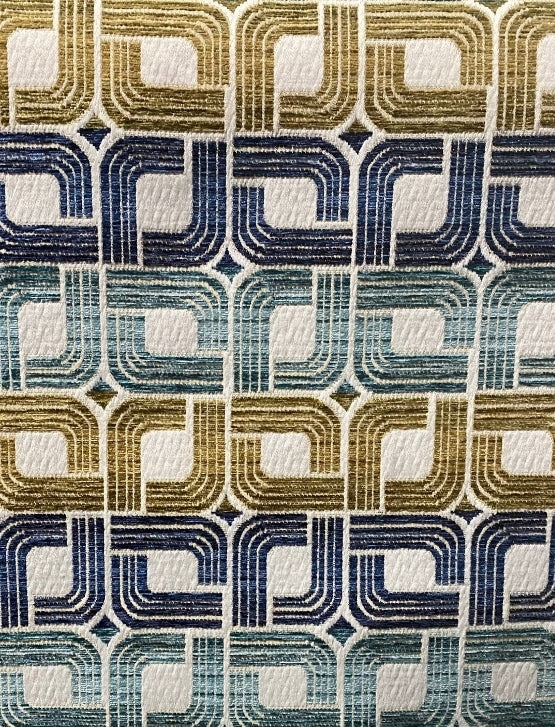 Fabric & Fringe Warehouse/Blue Multi Geometric 30% off