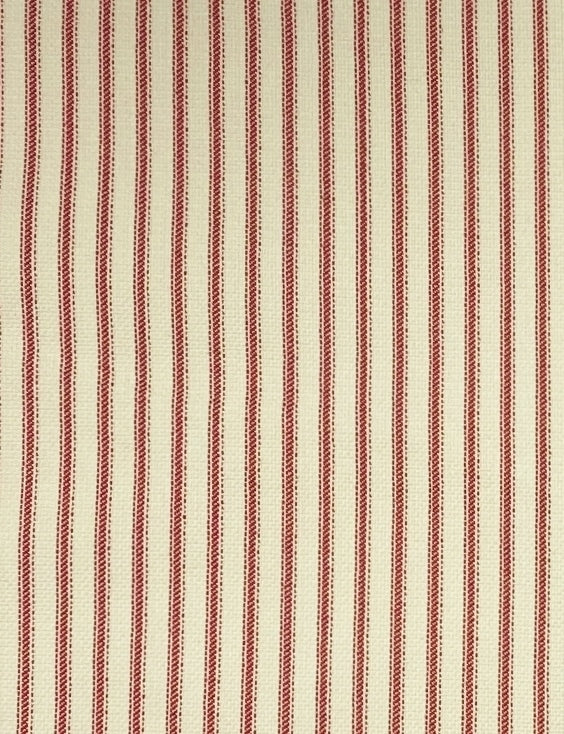 ADF-American Decorative Fabric/MiniTickingLinen-SanteFeCream
