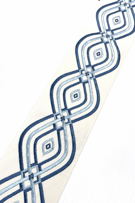 #1 Textiles Ltd/Montauk-White Blue-# 1