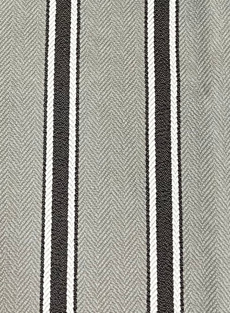 ADF-American Decorative Fabric/Tick It-Grey-ADF